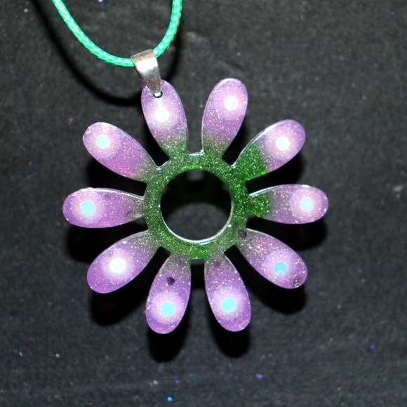 sammie nicole art Jewelry - Original Handmade flower necklace 1of 1